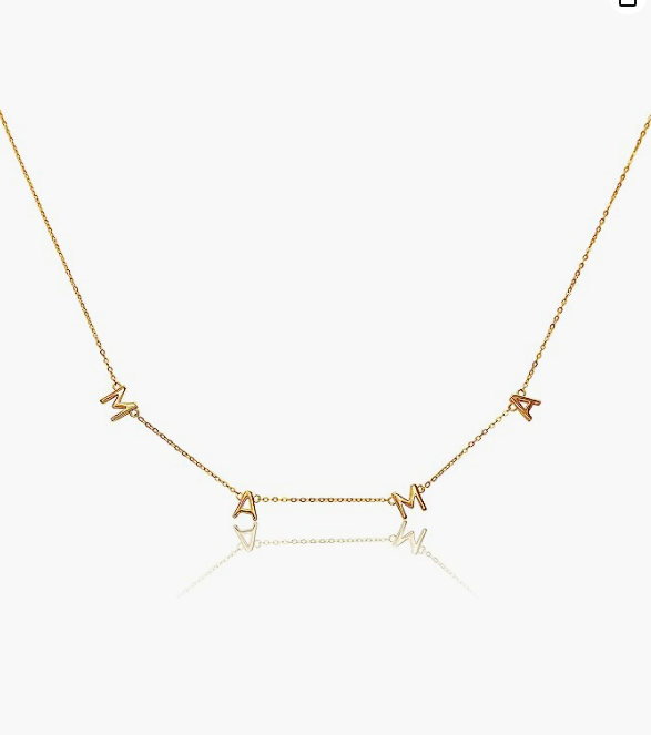 Mama Letter Necklace
