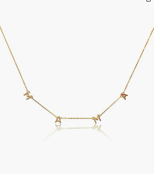 Mama Letter Necklace