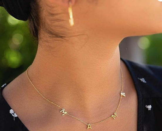 Mama Letter Necklace