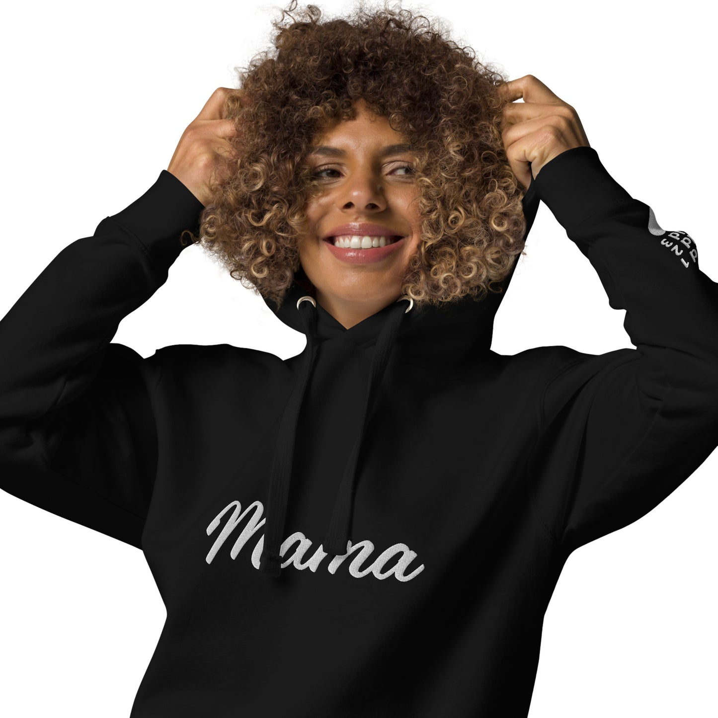 Custom Embroidered Mama Hoodie for 3 Children