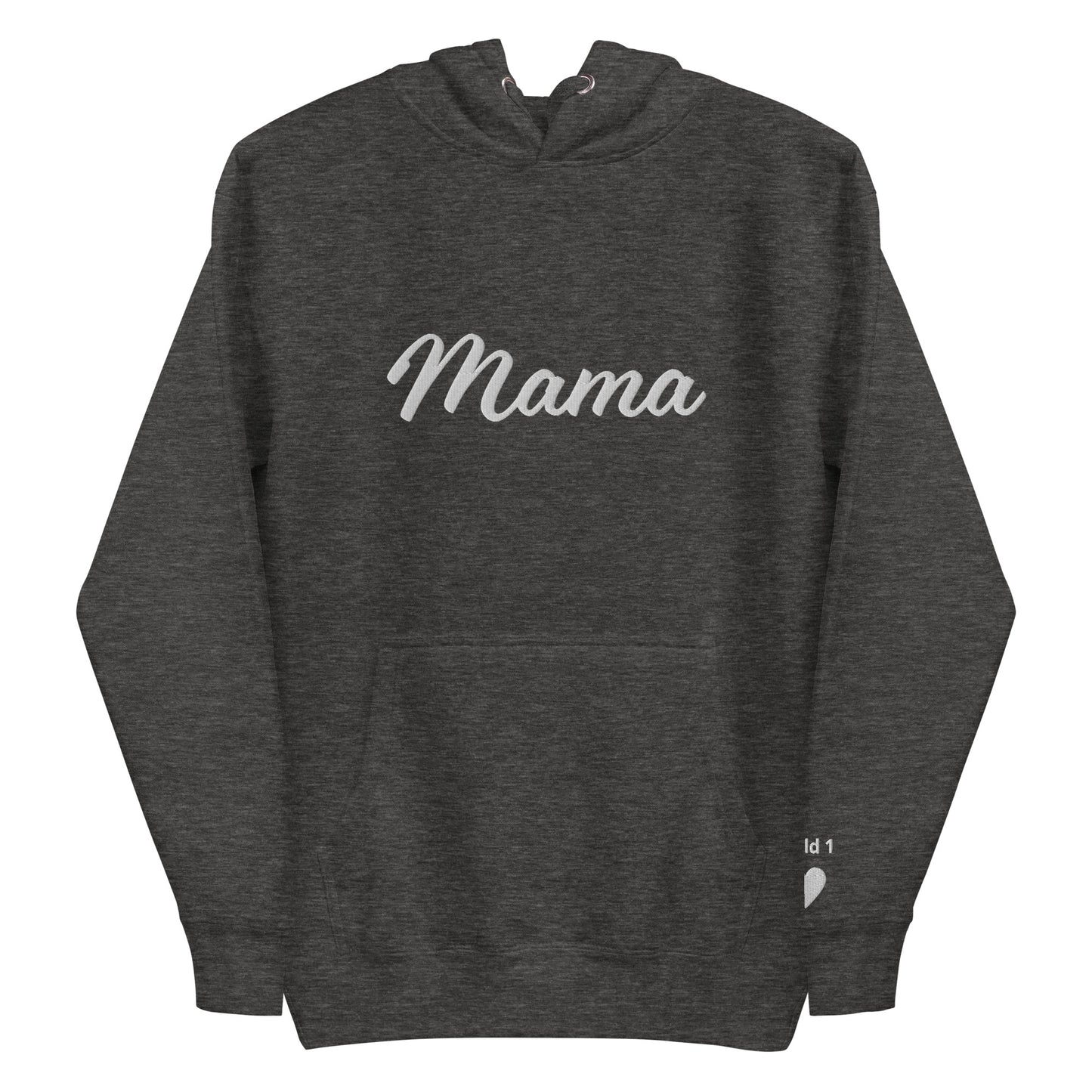 Custom Embroidered Mama Hoodie for 1 Child