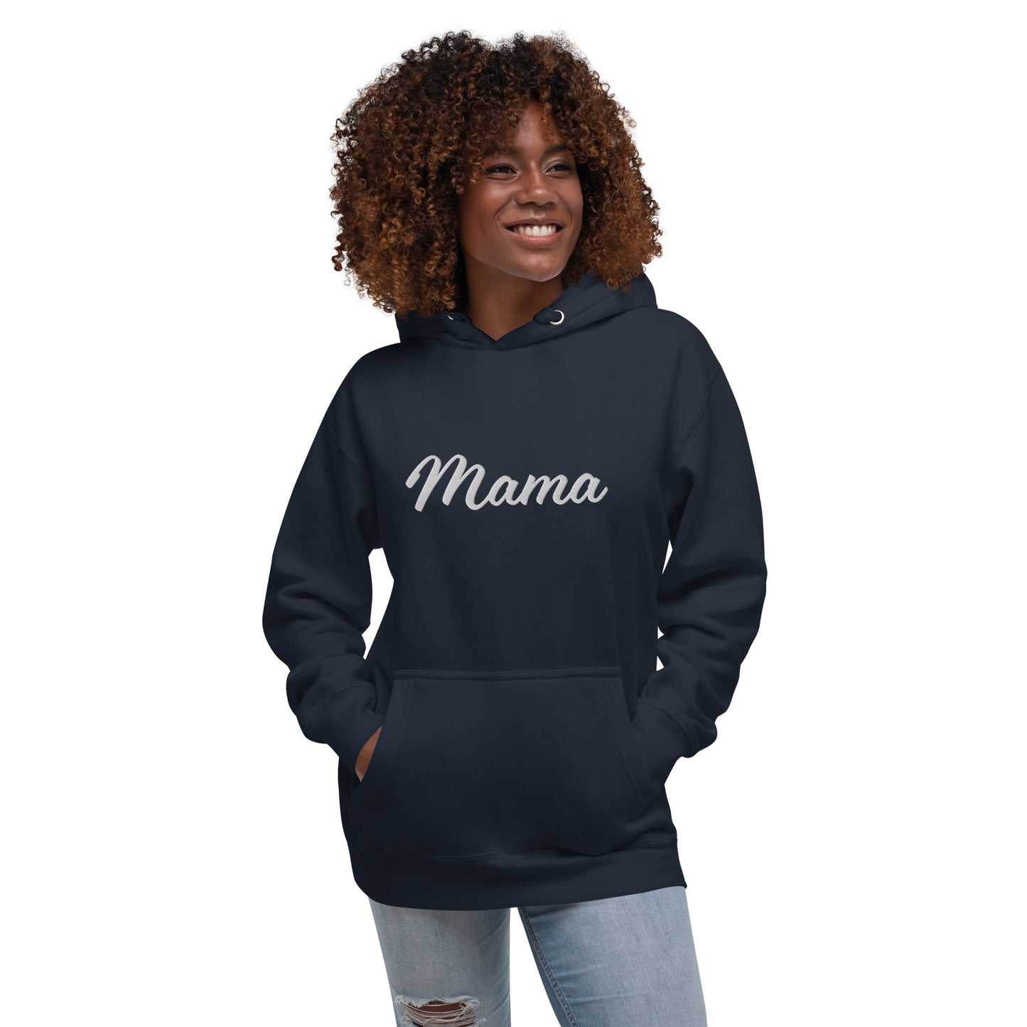 Custom Embroidered Mama Hoodie for 1 Child