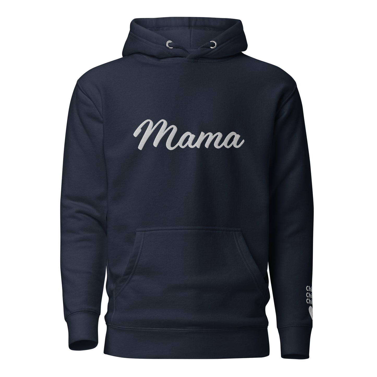 Custom Embroidered Mama Hoodie for 3 Children