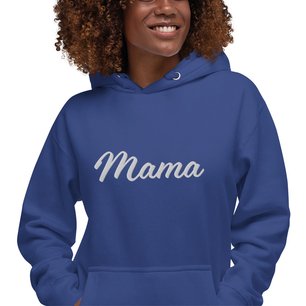 Custom Embroidered Mama Hoodie for 1 Child