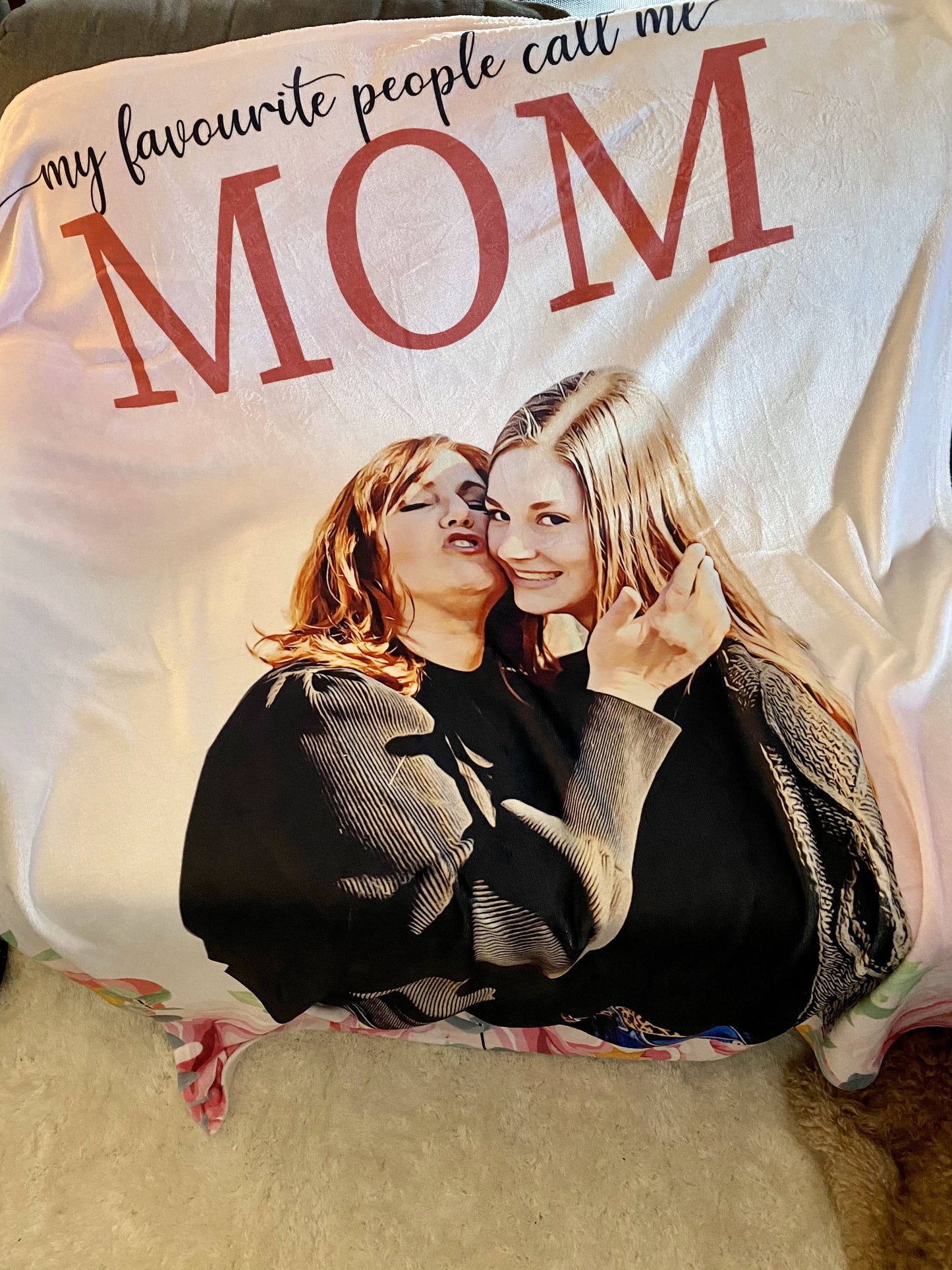 Favorite People Custom Fleece Blanket