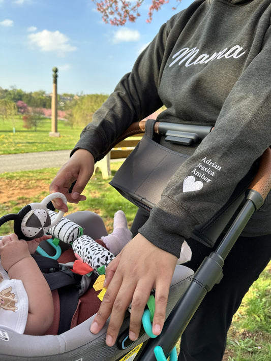 Custom Mama Premium Sweatshirt for 3 Children