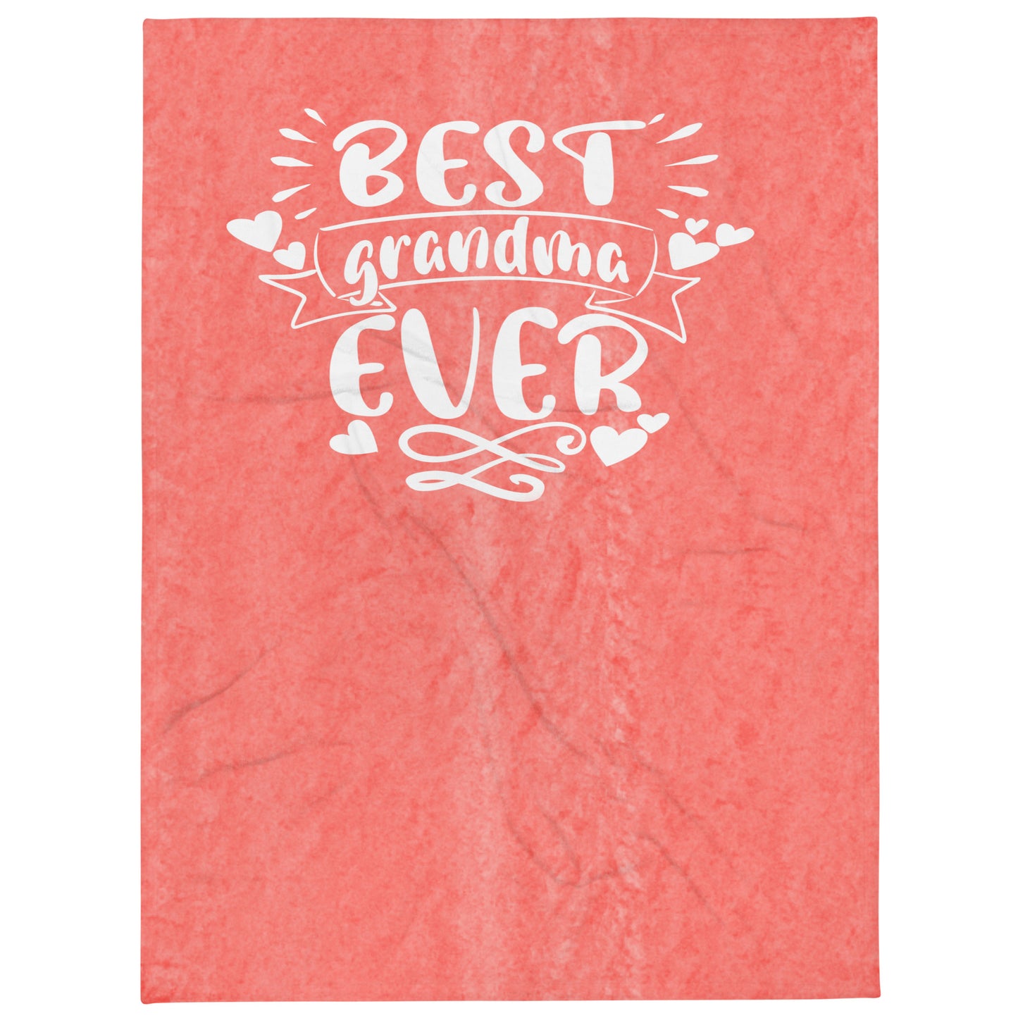 Best Grandma Nana Custom Fleece Blanket