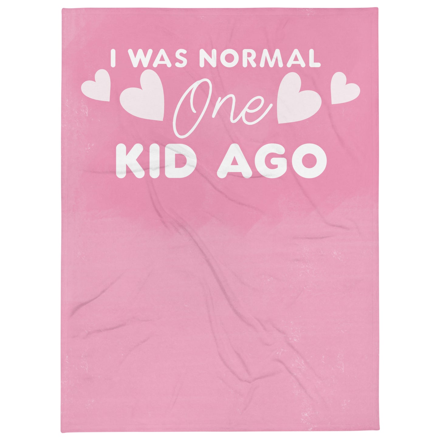 Carnations Custom Text Fleece Blanket