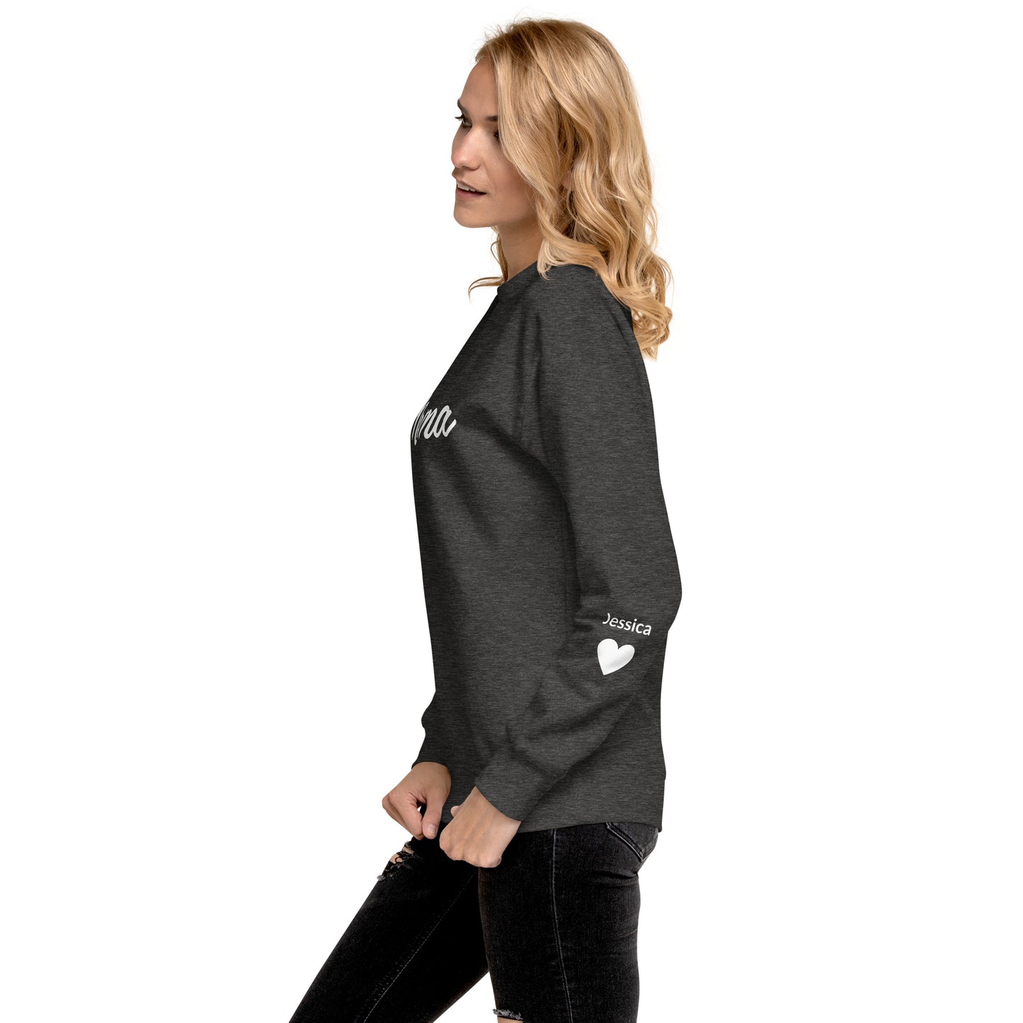 Custom Mama Premium Sweatshirt for 1 Child (printed)