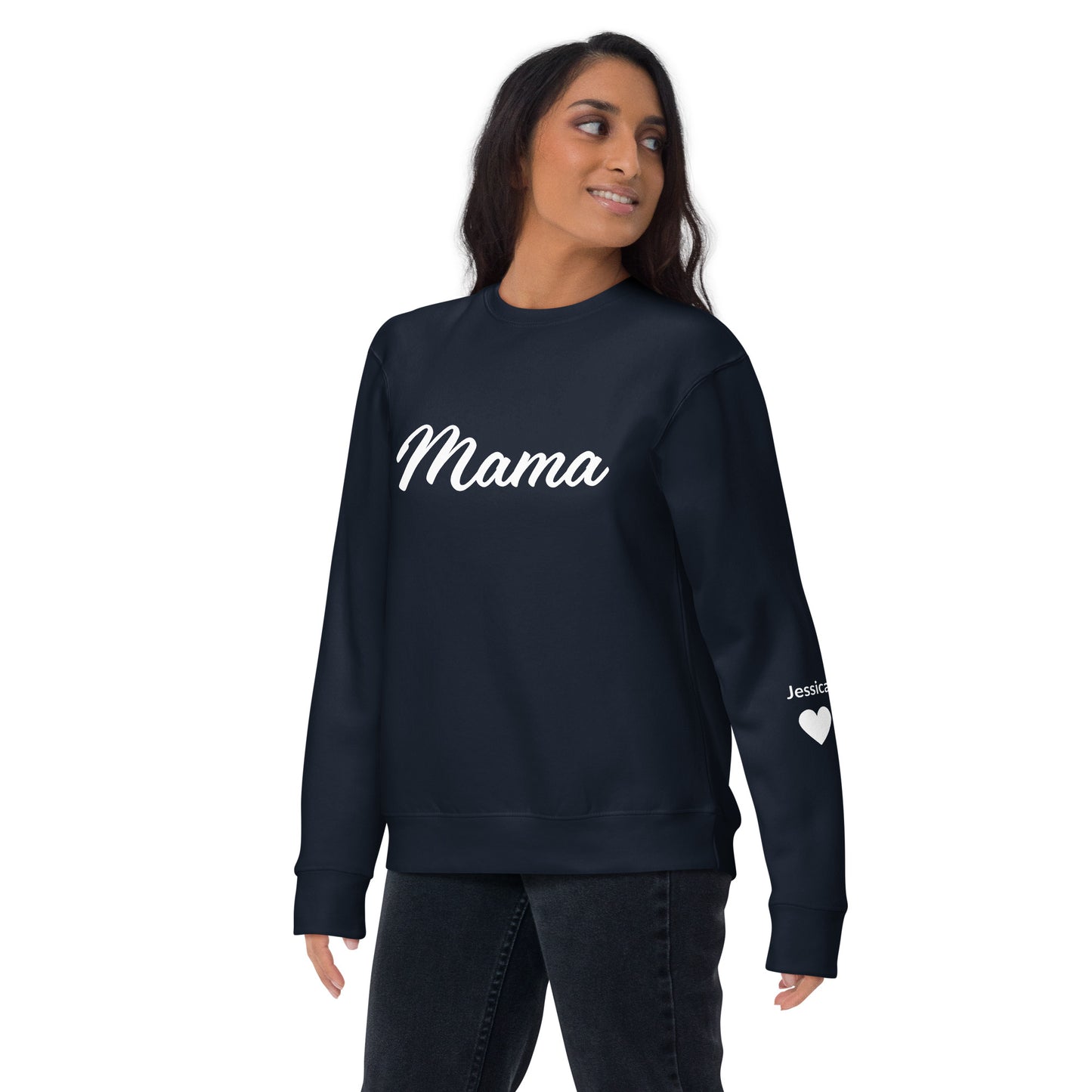 Custom Mama Premium Sweatshirt for 1 Child (printed)