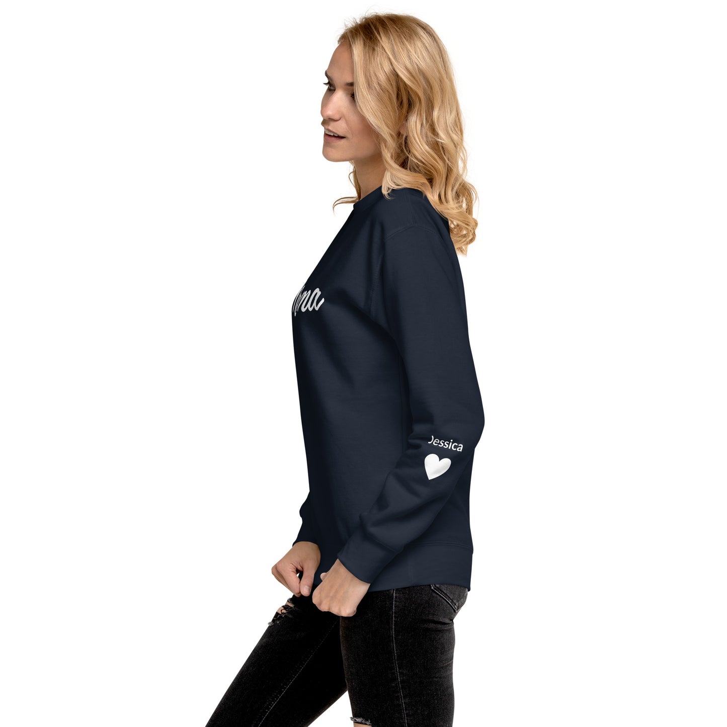 Custom Mama Premium Sweatshirt for 1 Child (printed)
