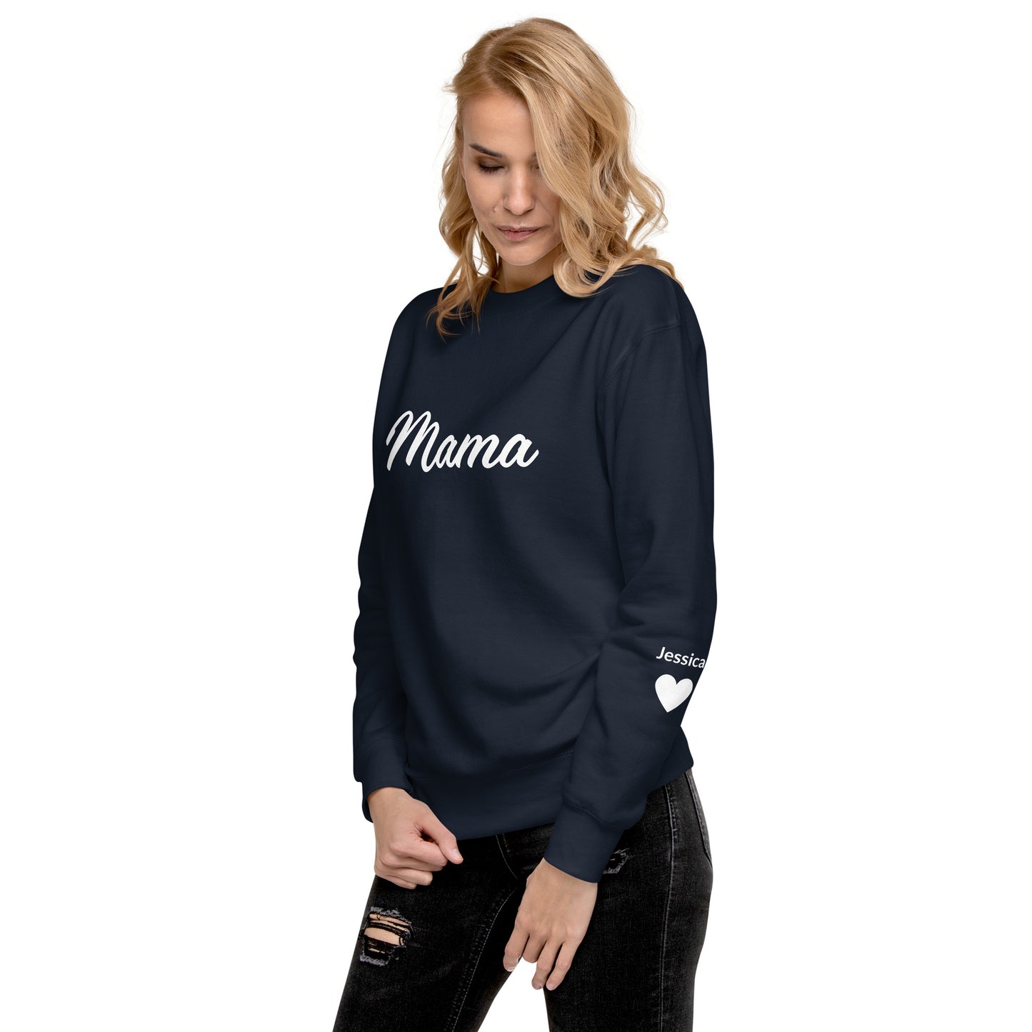Custom Mama Premium Sweatshirt for 1 Child (printed)